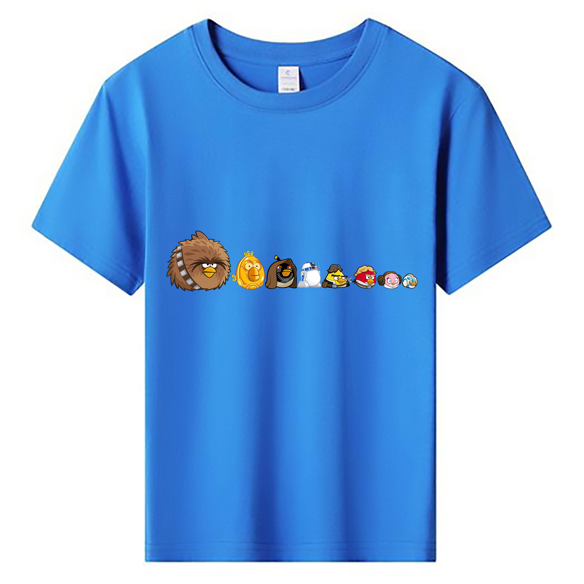 （画像用） Angry Birds アングリーバード 綿100％キッズTシャツ（フロントプリント）